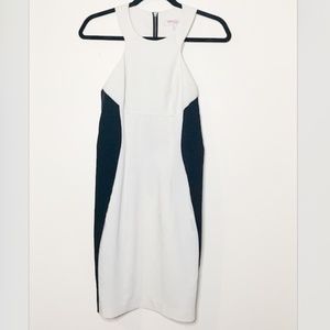 ASOS Petite Colorblock Bodycon Cut out Dress